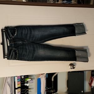 American Rag wide cuff crop jeans